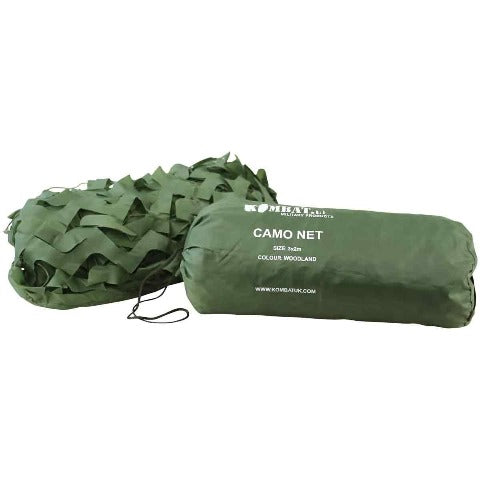 Kombat Woodland Cammo Netting