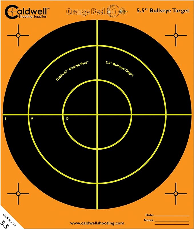 Caldwell Orange Peel Bullseye Targets