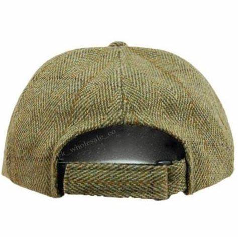 Game Tweed Leather Skip Hat (Bute)