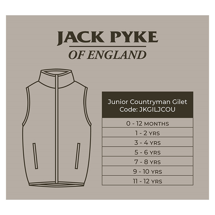 Jack Pyke Junior Countryman Fleece Gilet