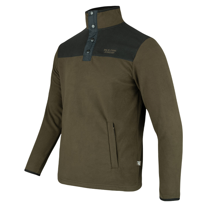 Jack Pyke Snap Neck Fleece Top