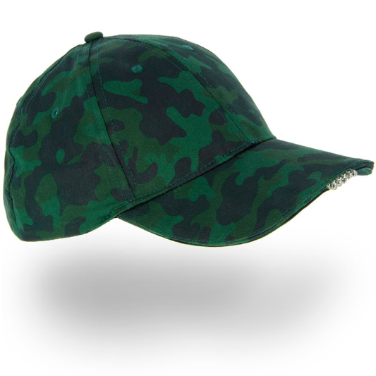 NGT Camo Cap with LED Lights