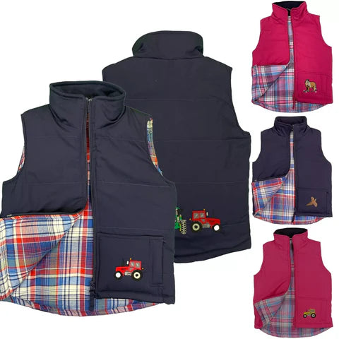 Childrens Country Life Gilet